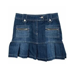 Y2K Girl Tribe Denim Mini Skirt